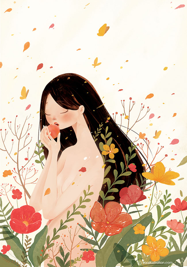 漂亮的5 MUA ARTBOOK书籍插画设计