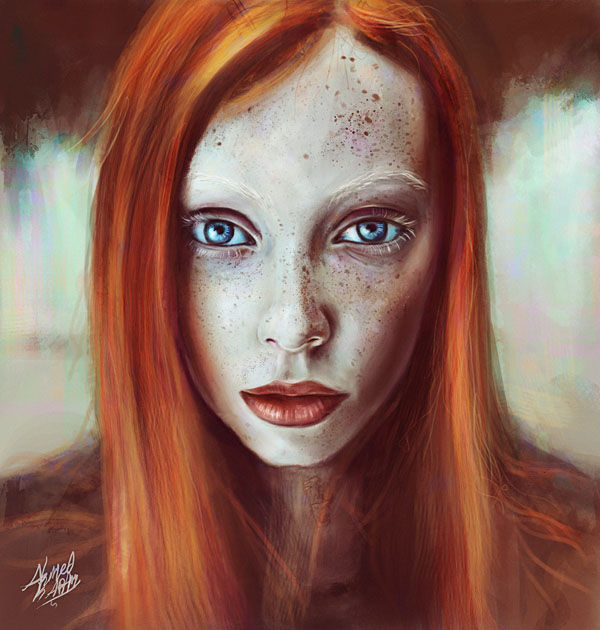 魅力十足的女性人物插画设计案例欣赏