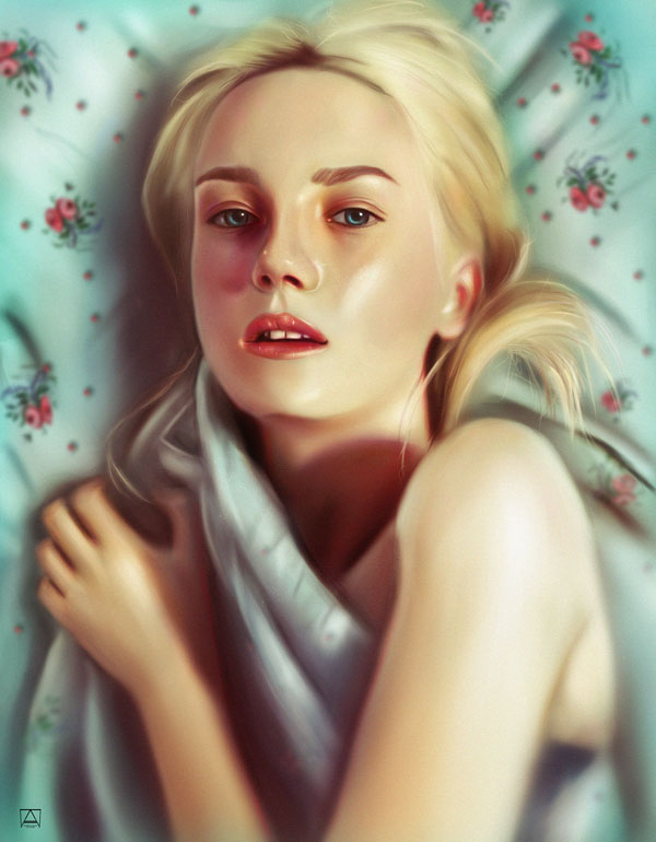 魅力十足的女性人物插画设计案例欣赏