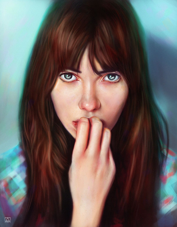 魅力十足的女性人物插画设计案例欣赏