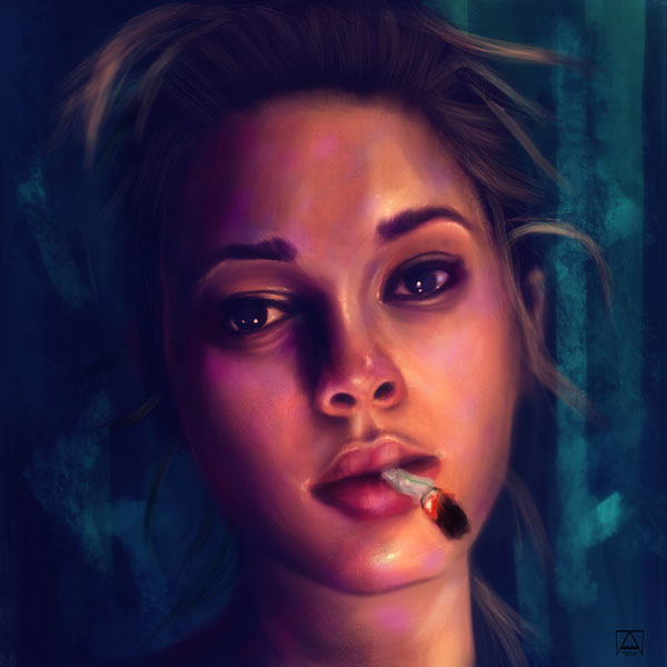 魅力十足的女性人物插画设计案例欣赏