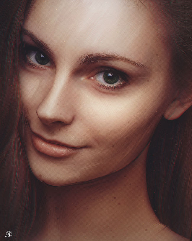 美国Josh Thomas超靓的肖像绘画作品欣赏