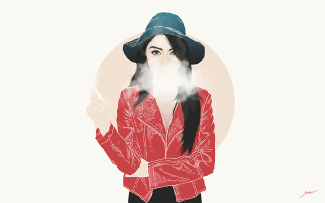 印尼Yuschav Arly人物插画设计作品欣赏