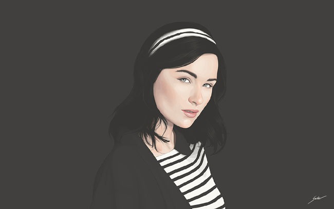 印尼Yuschav Arly人物插画设计作品欣赏