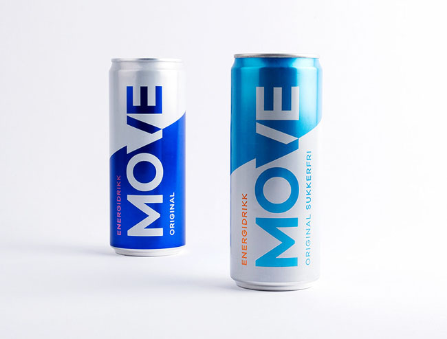 Move能量饮料易拉罐包装设计欣赏