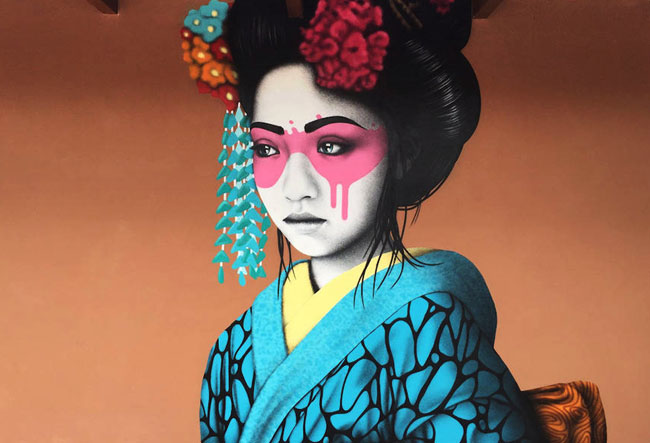 充满奇幻色彩的女性人物插画设计欣赏