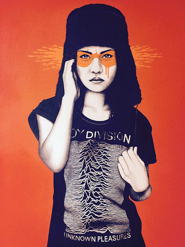 充满奇幻色彩的女性人物插画设计欣赏