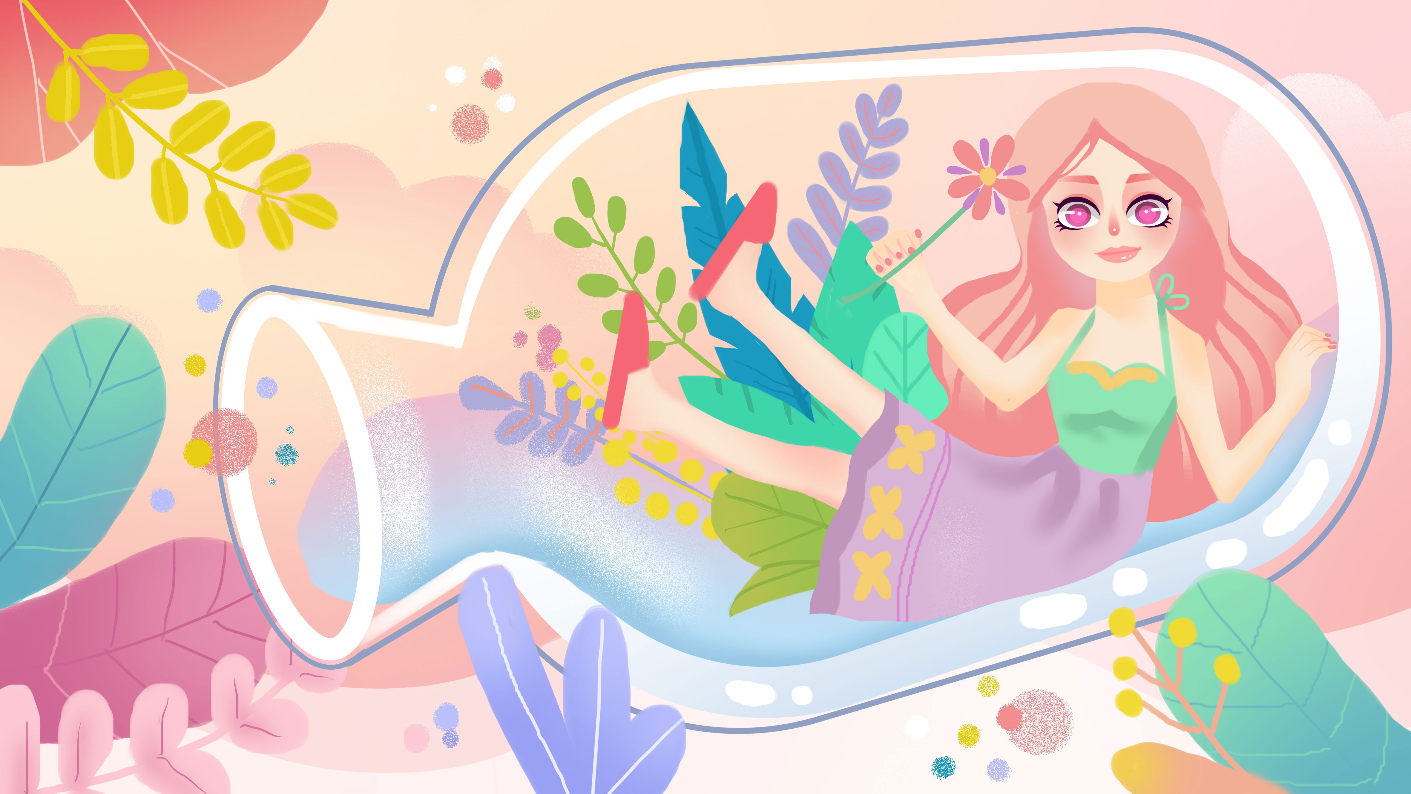 色彩缤纷的插画设计欣赏