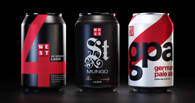 2019啤酒易拉罐装包装设计