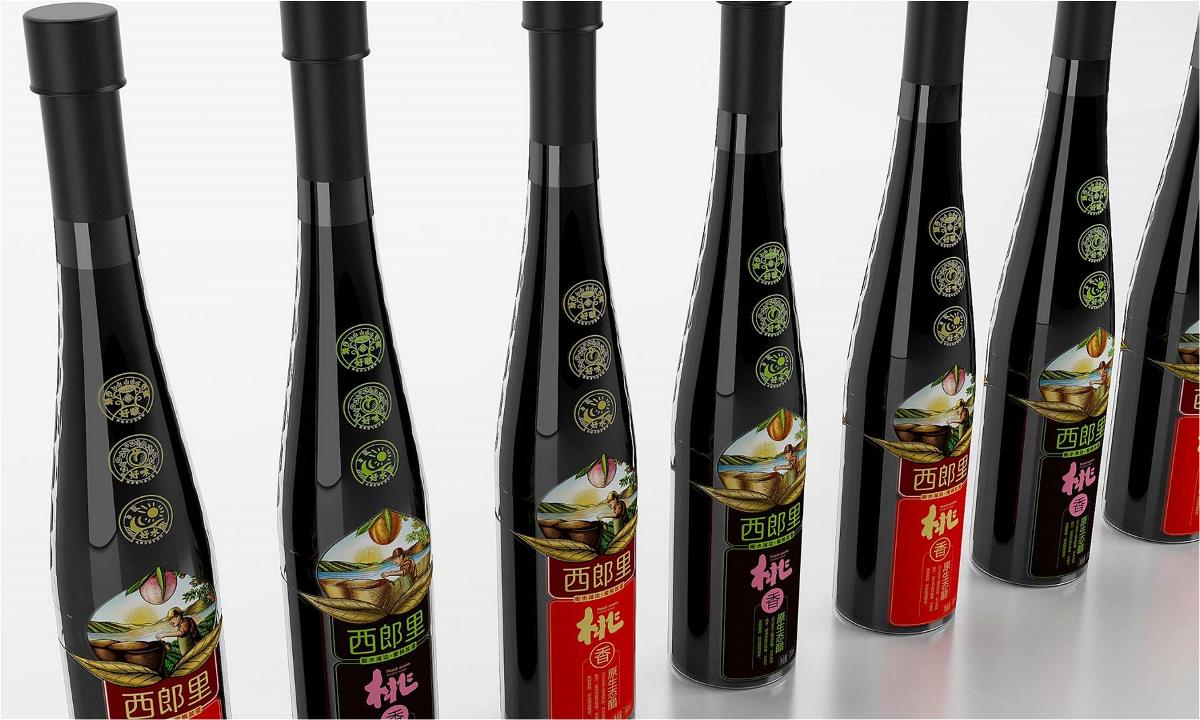 徐桂亮品牌设计——西郎里桃香醋