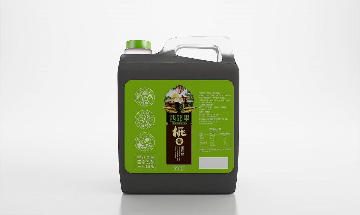 徐桂亮品牌设计——西郎里桃香醋