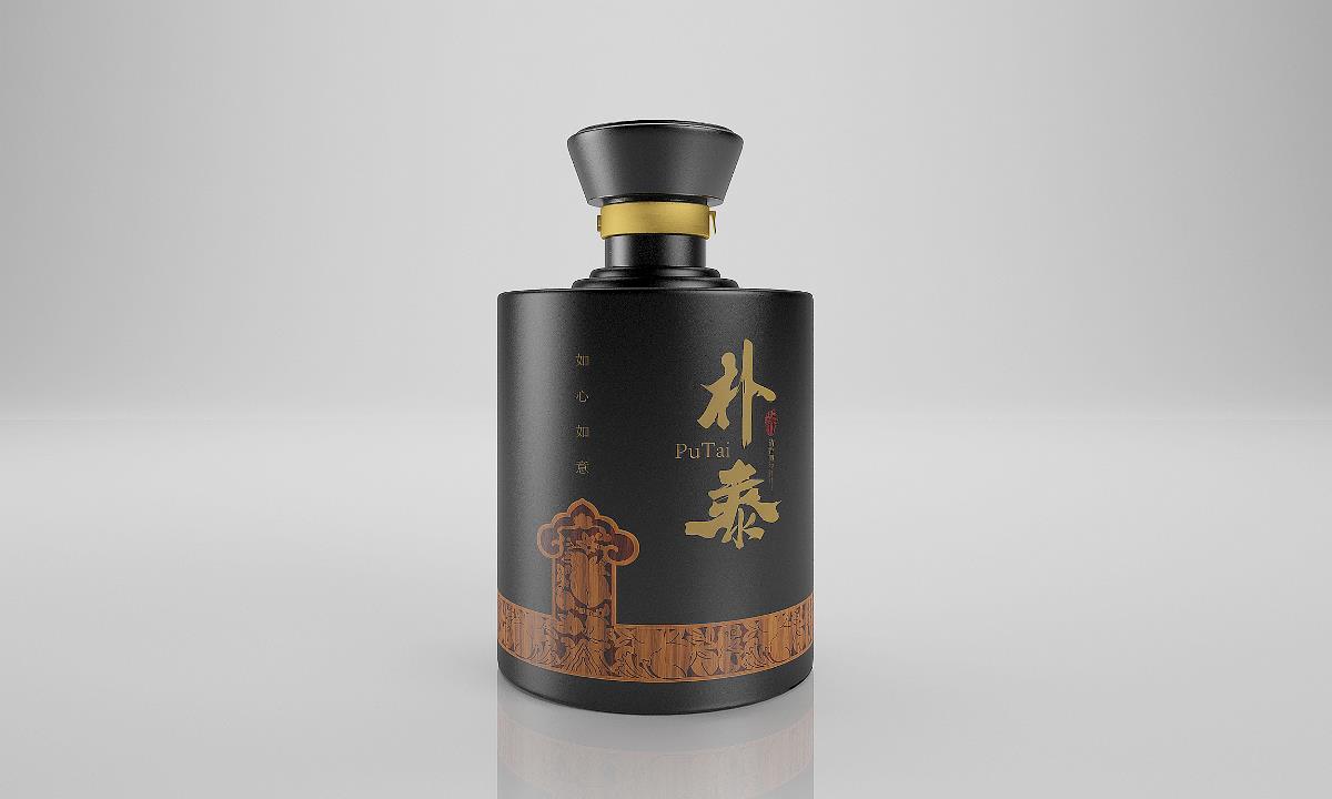徐桂亮品牌设计—如心如意朴泰酒
