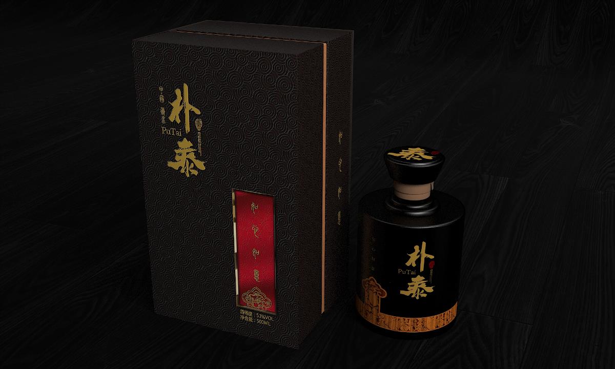 徐桂亮品牌设计—如心如意朴泰酒