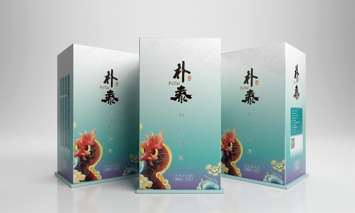 徐桂亮品牌设计—如心如意朴泰酒