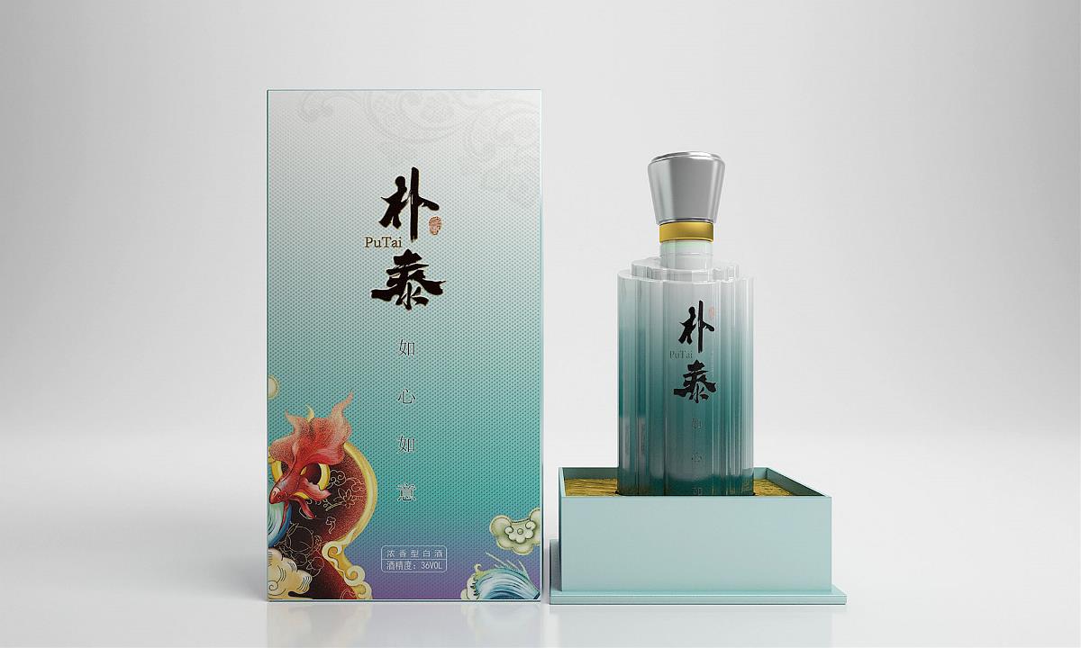 徐桂亮品牌设计—如心如意朴泰酒
