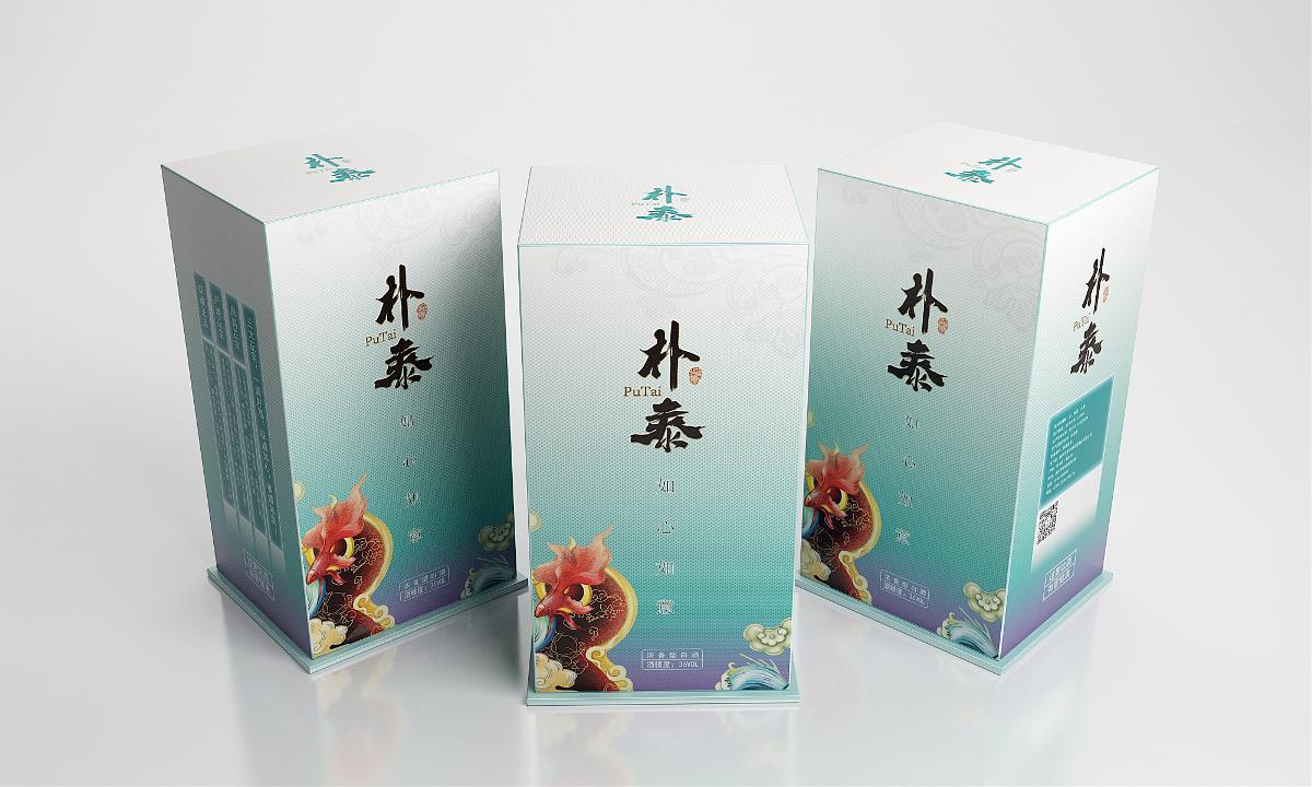 徐桂亮品牌设计—如心如意朴泰酒
