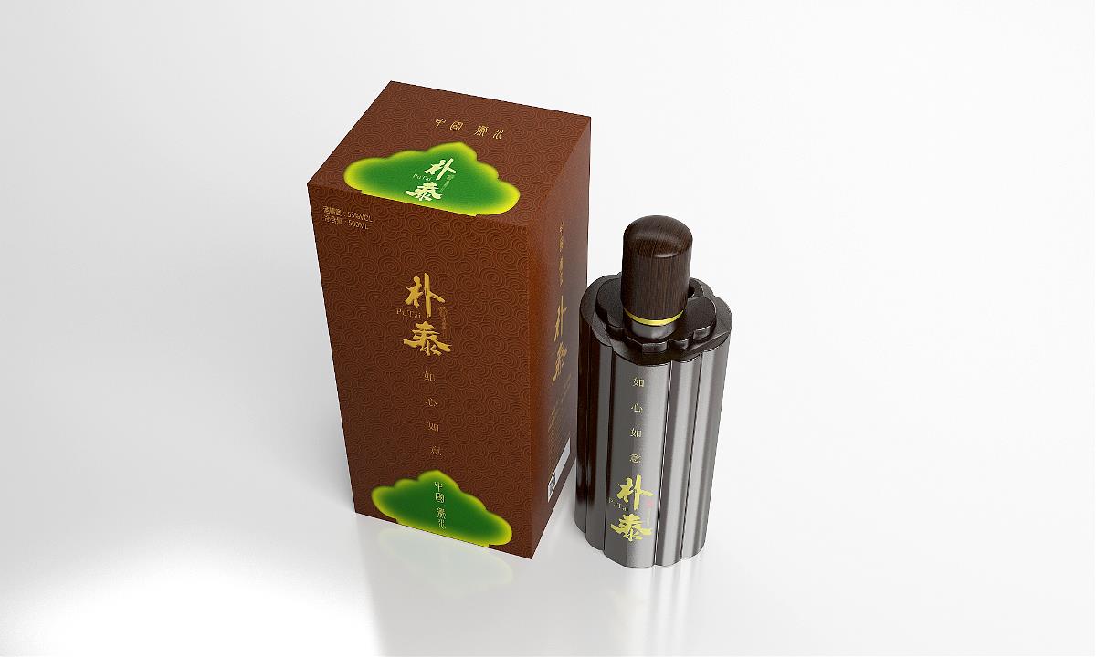 徐桂亮品牌设计—如心如意朴泰酒