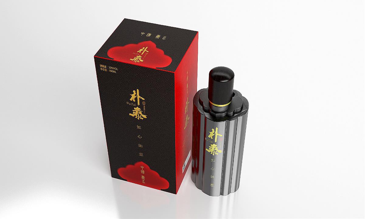 徐桂亮品牌设计—如心如意朴泰酒