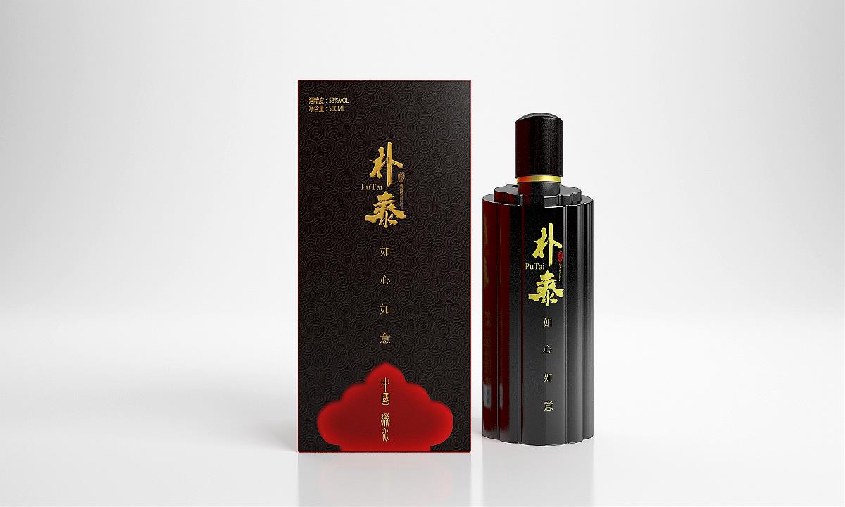 徐桂亮品牌设计—如心如意朴泰酒