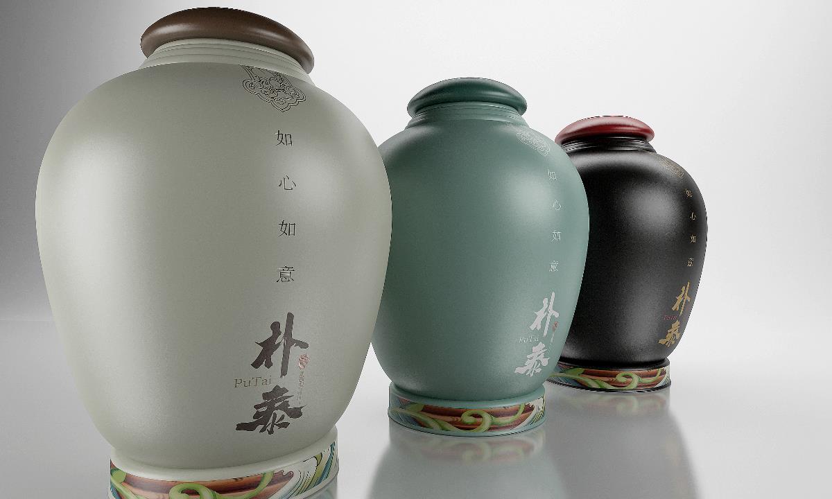 徐桂亮品牌设计—如心如意朴泰酒