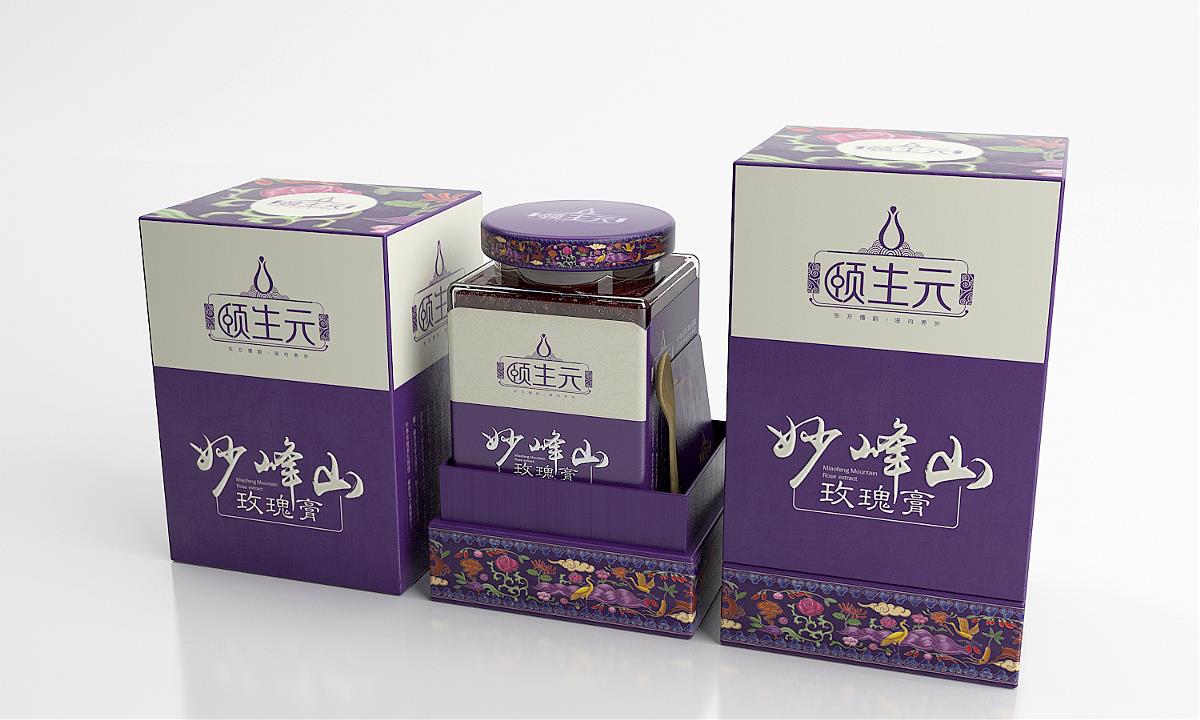 高档养生食品品牌VI设计欣赏