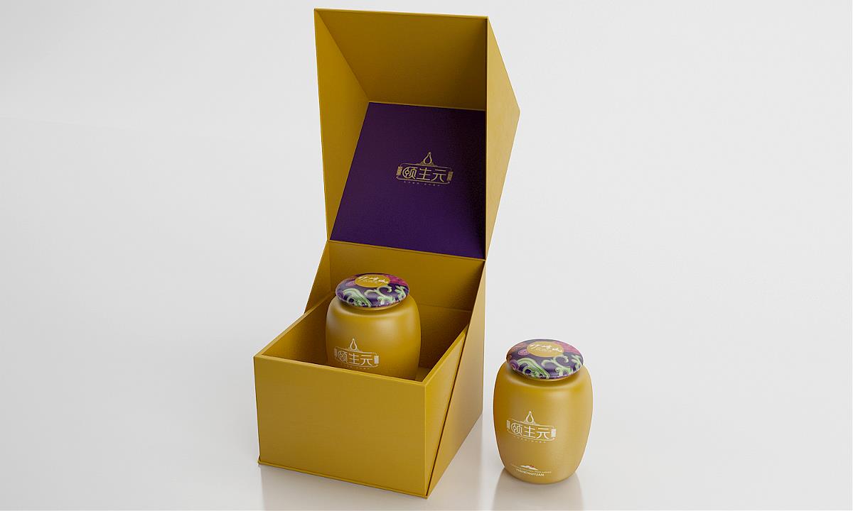高档养生食品品牌VI设计欣赏