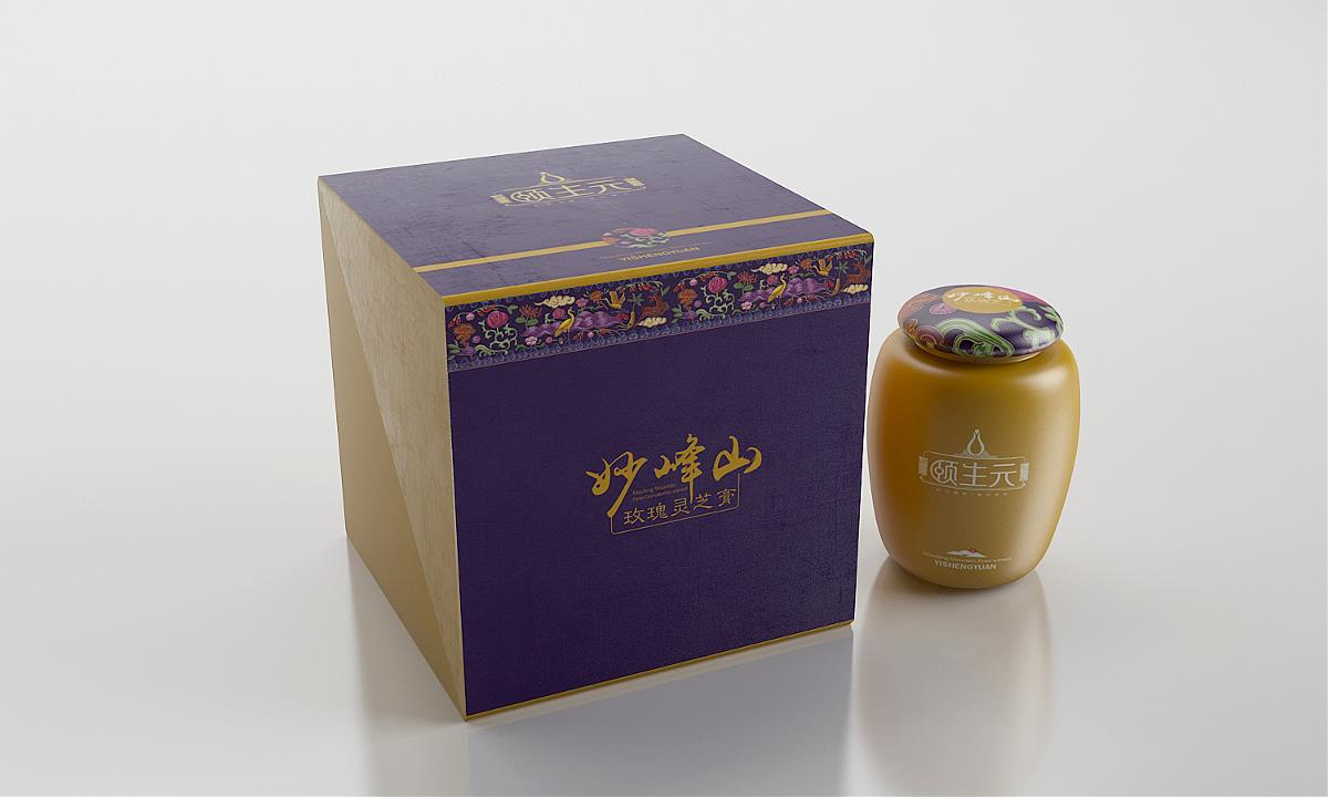 高档养生食品品牌VI设计欣赏