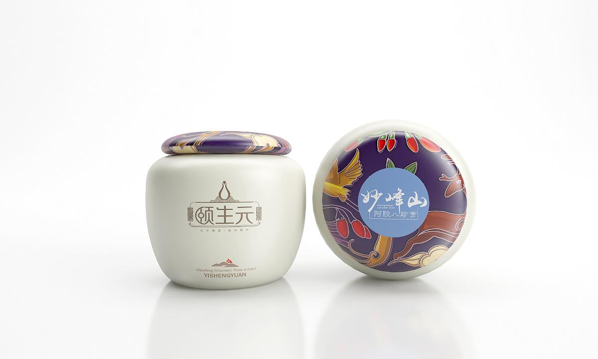 高档养生食品品牌VI设计欣赏