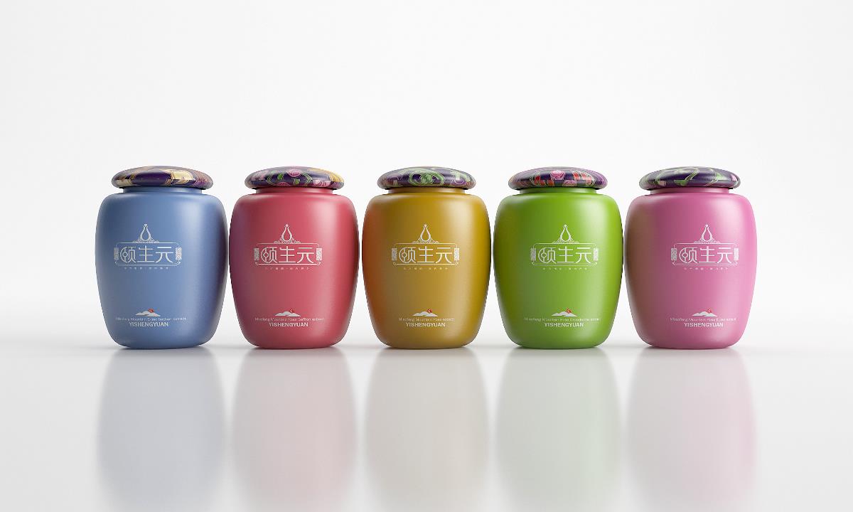 高档养生食品品牌VI设计欣赏