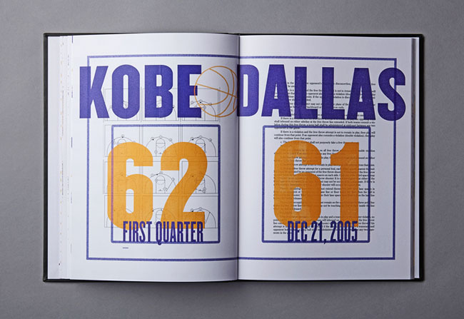 NBA概念书籍设计欣赏