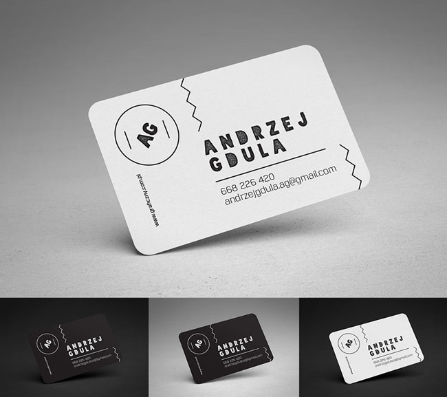 国外优秀设计师Mockups Design名片设计模版