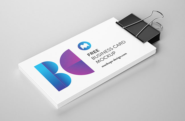 国外优秀设计师Mockups Design名片设计模版