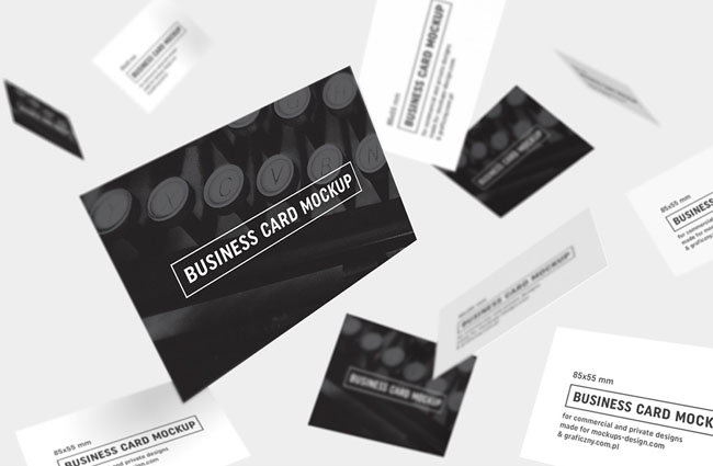 国外优秀设计师Mockups Design名片设计模版