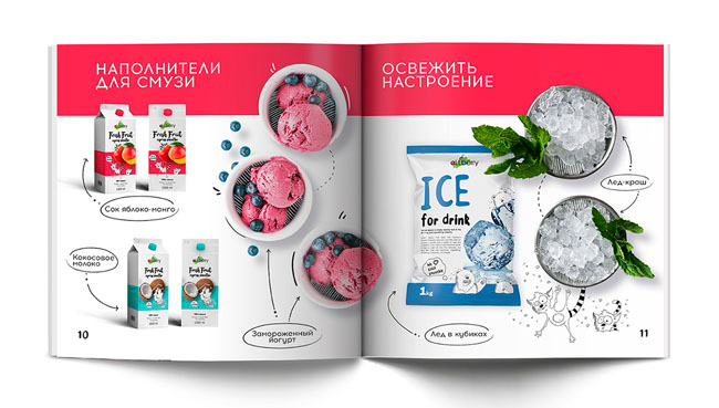 国外smoothies果汁饮料品牌形象设计作品