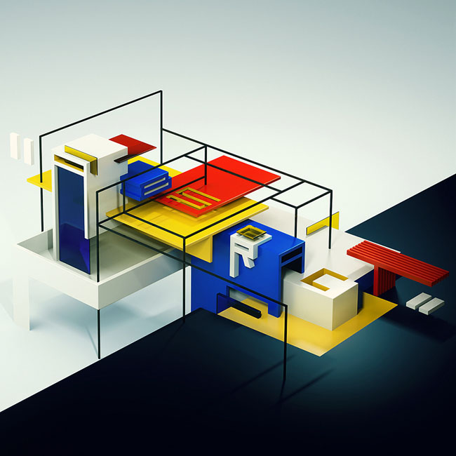荷兰Elroy Klee创意3D字体设计欣赏