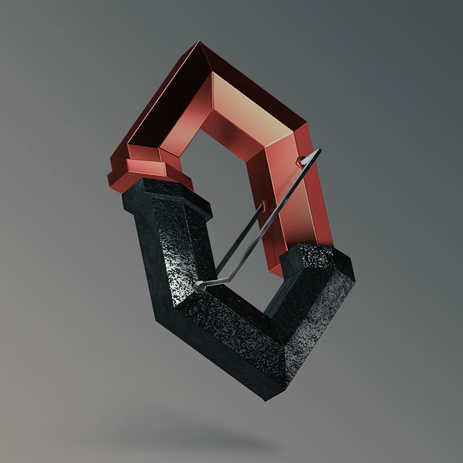 荷兰Elroy Klee创意3D字体设计欣赏