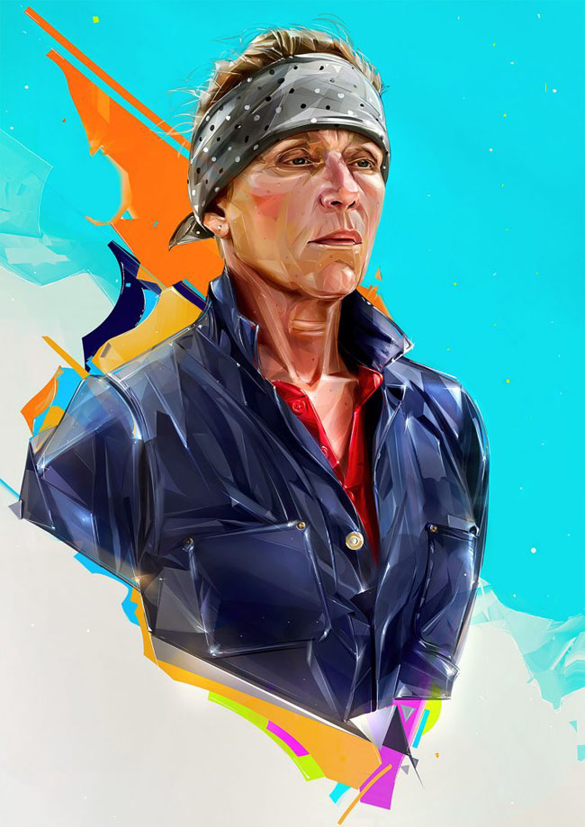 乌克兰Denis Gonchar人物插画设计作品