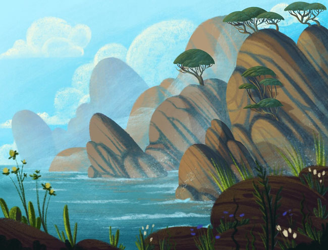 以色列lena场景儿童插画设计欣赏