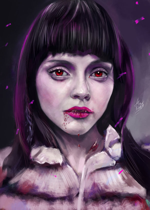 国外设计师Ahmed Karam女性人物肖像插画设计作品欣赏