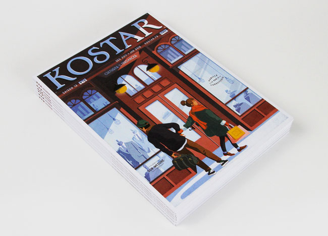 Kostar杂志冬季版插图设计作品