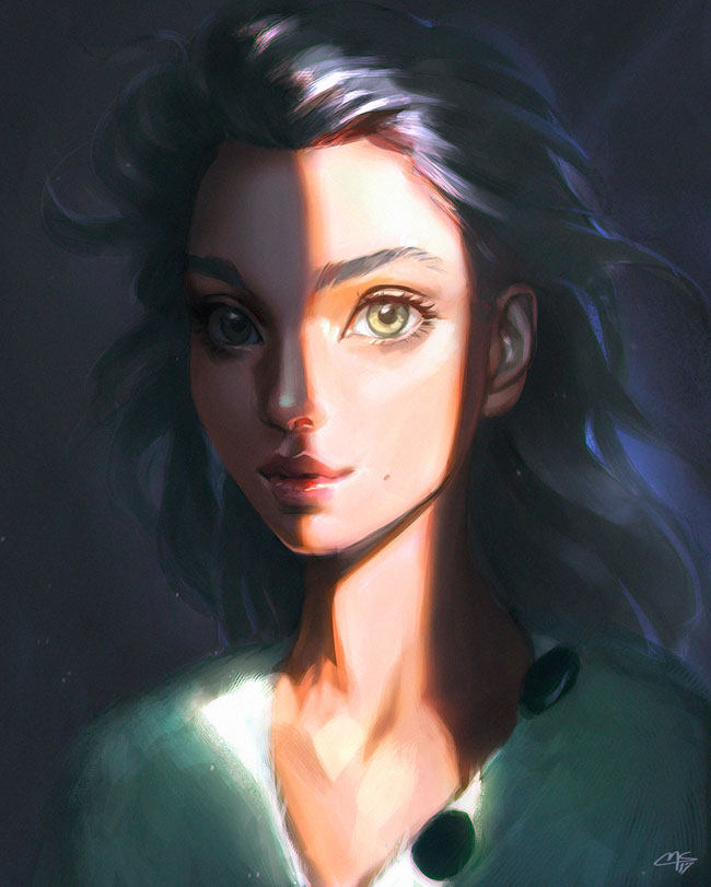 巴西Marco Aurelio女性人物插画设计合集