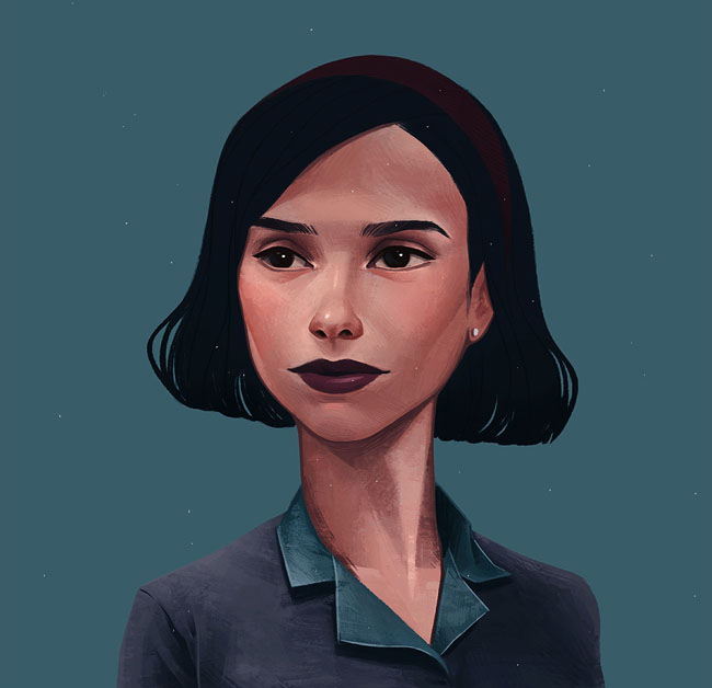 加拿大Janice Sung人物插画设计