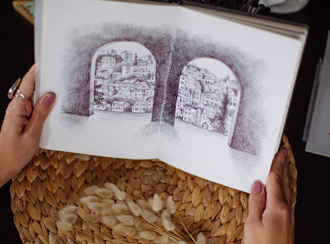 白俄罗斯Marina Gorskaya手绘插画设计作品