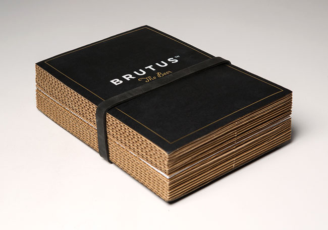 BRUTUS啤酒创意包装设计