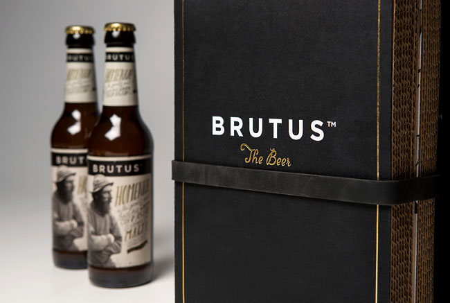 BRUTUS啤酒创意包装设计