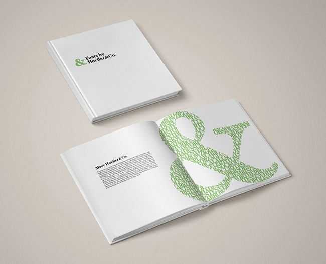 Hoefler&Co字体作品目录画册设计