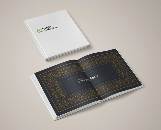 Hoefler&Co字体作品目录画册设计