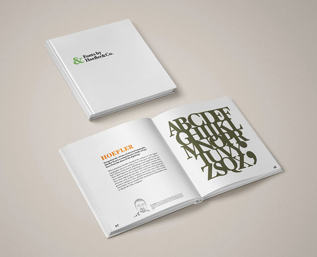 Hoefler&Co字体作品目录画册设计