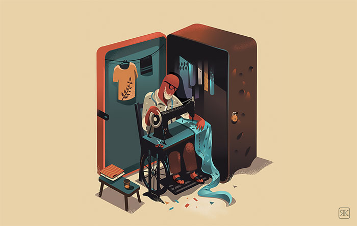 Identity系列传统文化插图设计作品