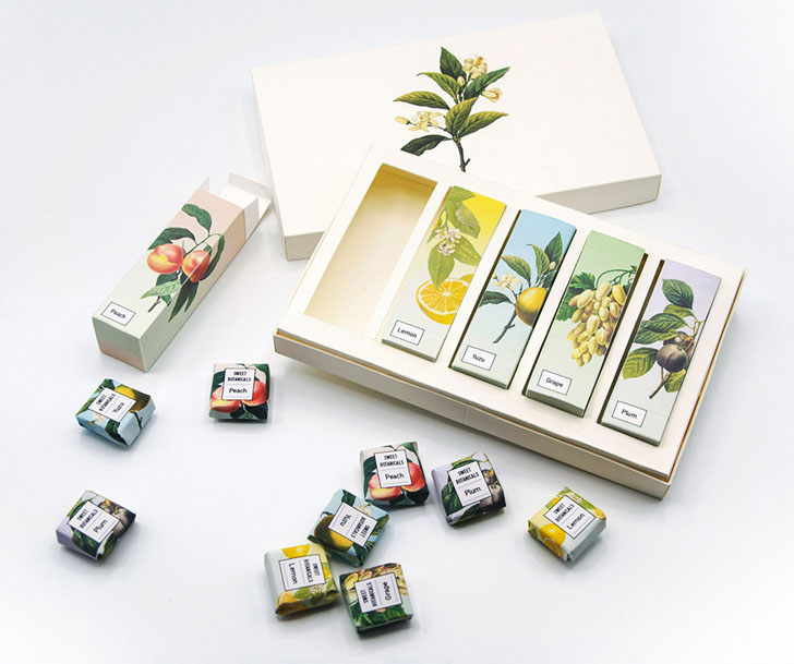 Sweet Botanicals植物糖果包装设计欣赏